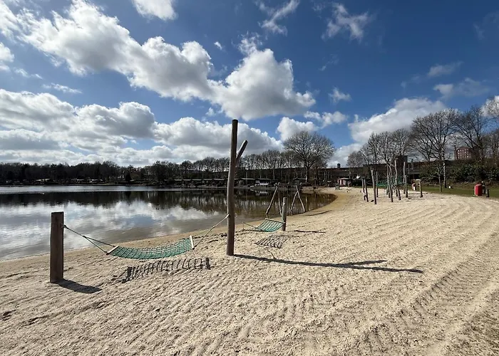 בקתה Luxe Nieuwbouw Aan Het Water *